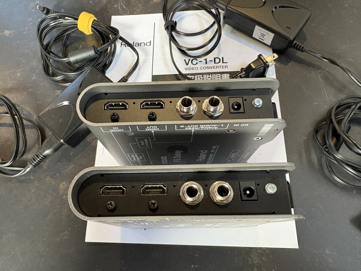 Roland VC-1-DL Bi-Directional 3G-SDI HDMI Converter 2 Unit Set [e1218670220]