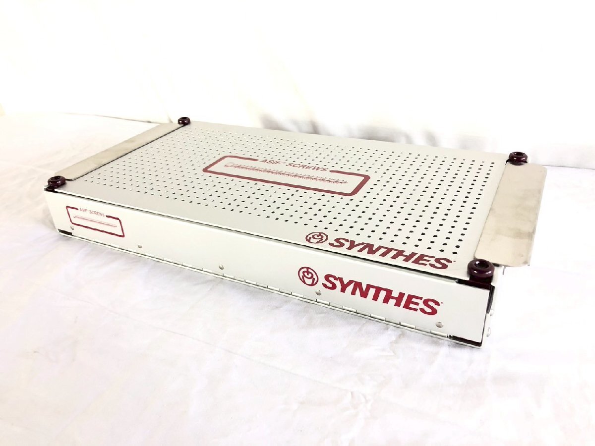 SYNTHES Basic Screw Set Cortex Screw Set Bone Screw Medical Instrument Case 120 BB6FK#2 [v1218701170]