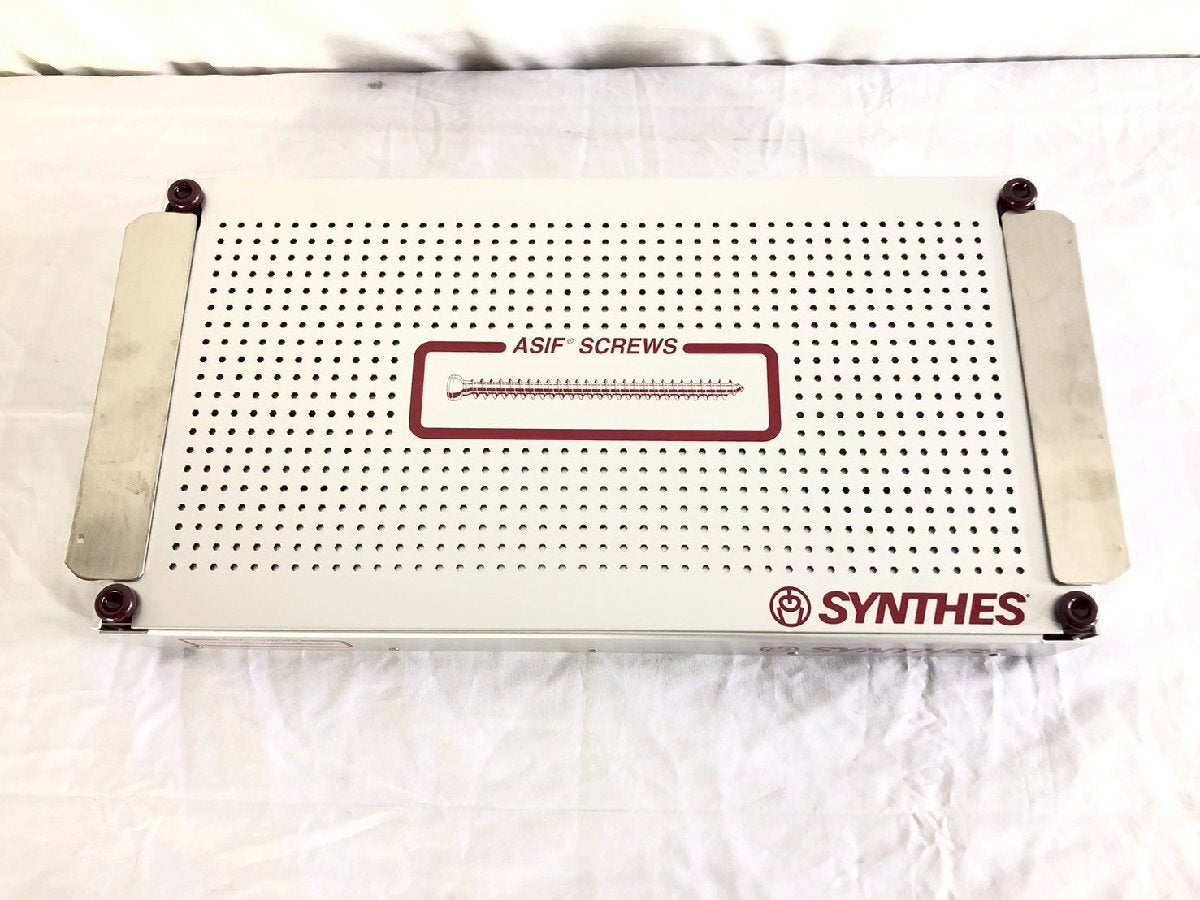 SYNTHES Basic Screw Set Cortex Screw Set Bone Screw Medical Instrument Case 120 BB6FK#2 [v1218701170]