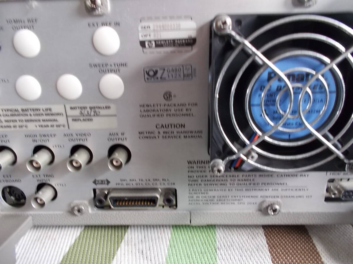 HEWLETT PACKARD SPECTRUM ANALYZER [n1218711913]