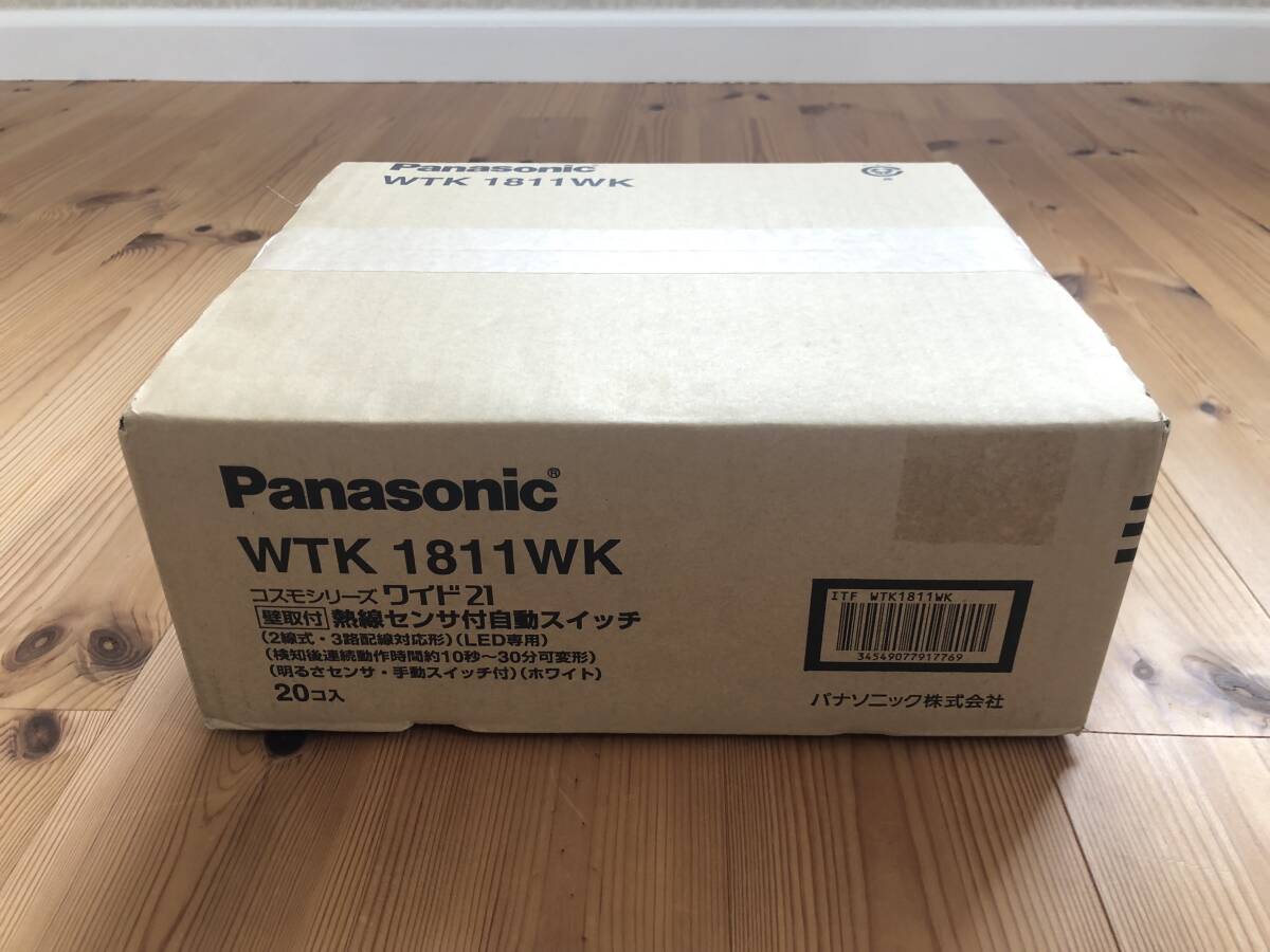 Panasonic WTK1811WK Automatic Switch with Heat Ray Sensor [j1219057462]