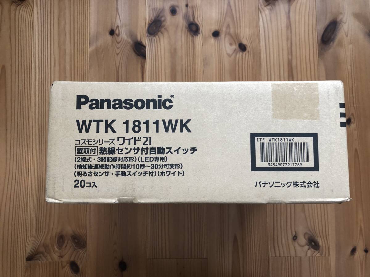 Panasonic WTK1811WK Automatic Switch with Heat Ray Sensor [j1219057462]