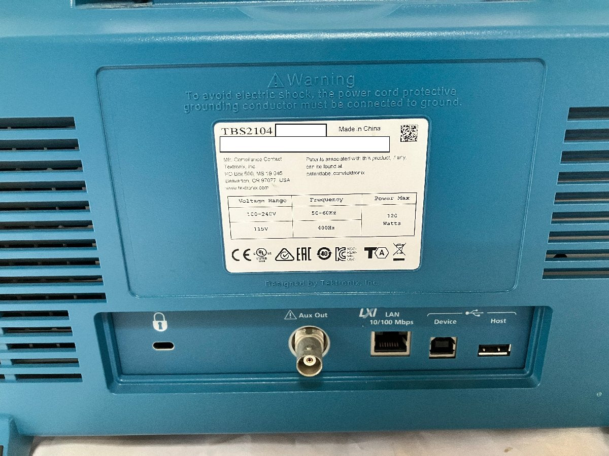 Tektronix TBS2104 Bench Top Oscilloscope 100MHz 1GS/s [j1219146872]