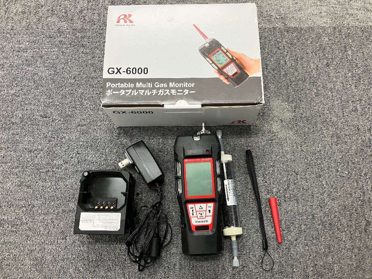RIKEN GX-6000 Portable Multi-Gas Monitor Gas Detector [w1219360081]