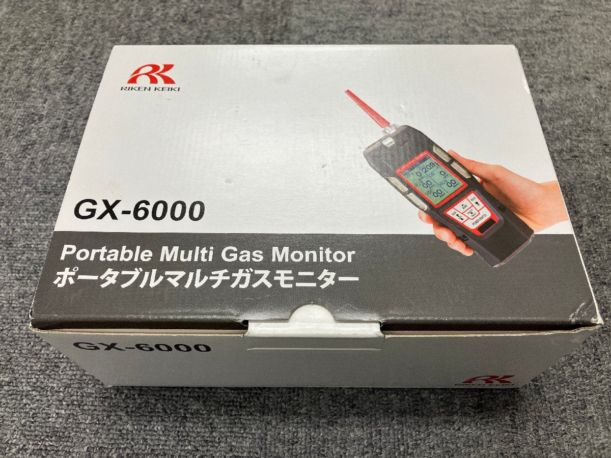 RIKEN GX-6000 Portable Multi-Gas Monitor Gas Detector [w1219360081]
