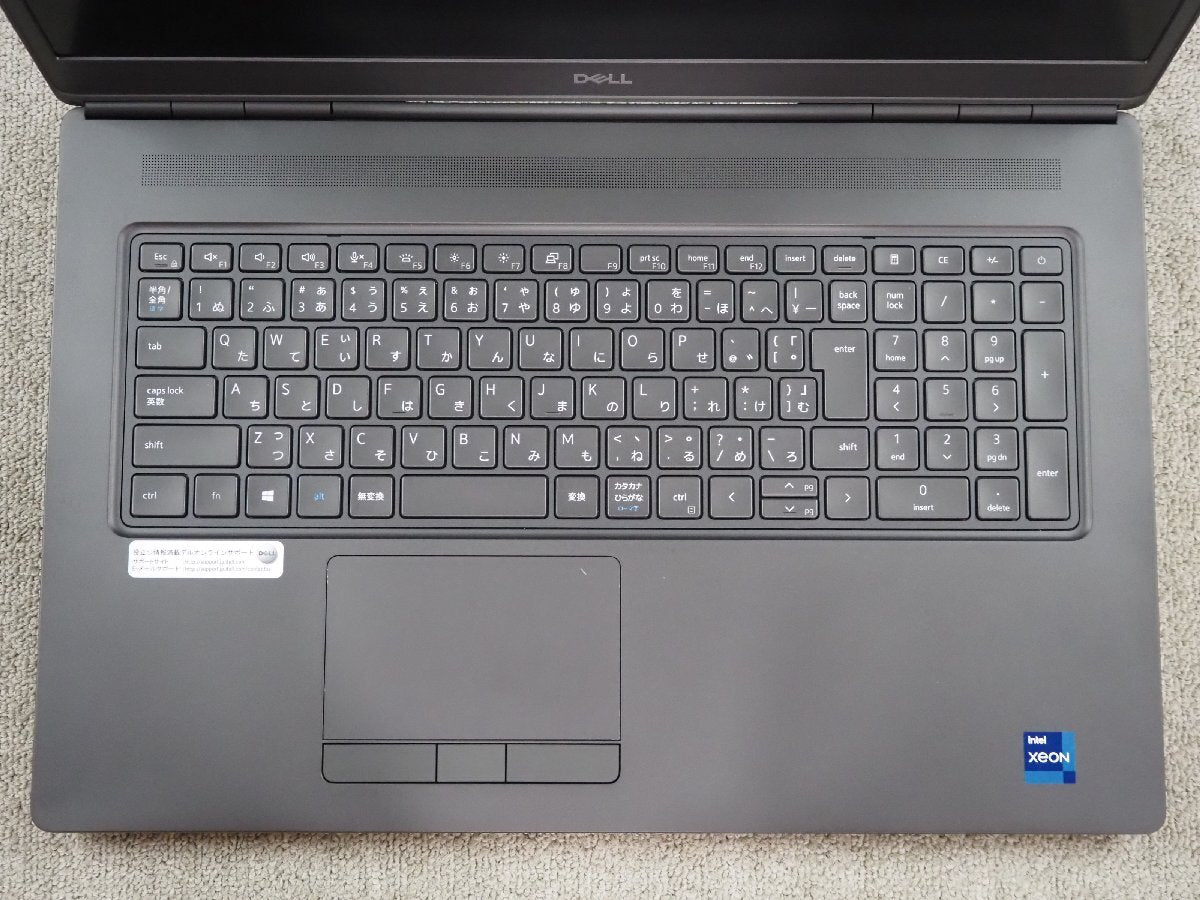 Dell Precision 7760 Xeon W-11855M Laptop 32GB SSD 1TB NVIDIA RTX A4000 17.3in 1920x1080 [s1219390771]