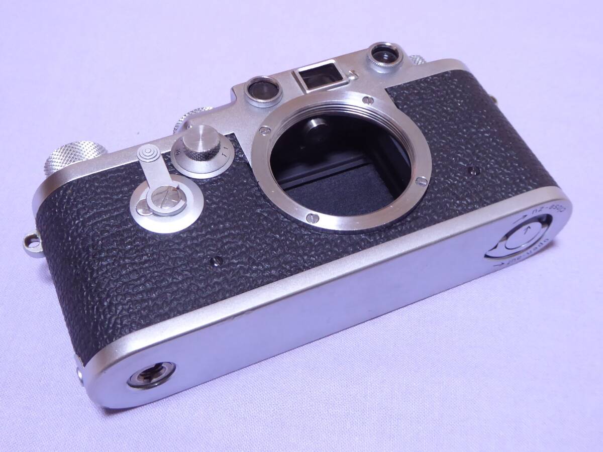 LEICA IIIf Body Camera Overhauled Shutter Curtain Half Mirror Replaced [j1219734607]