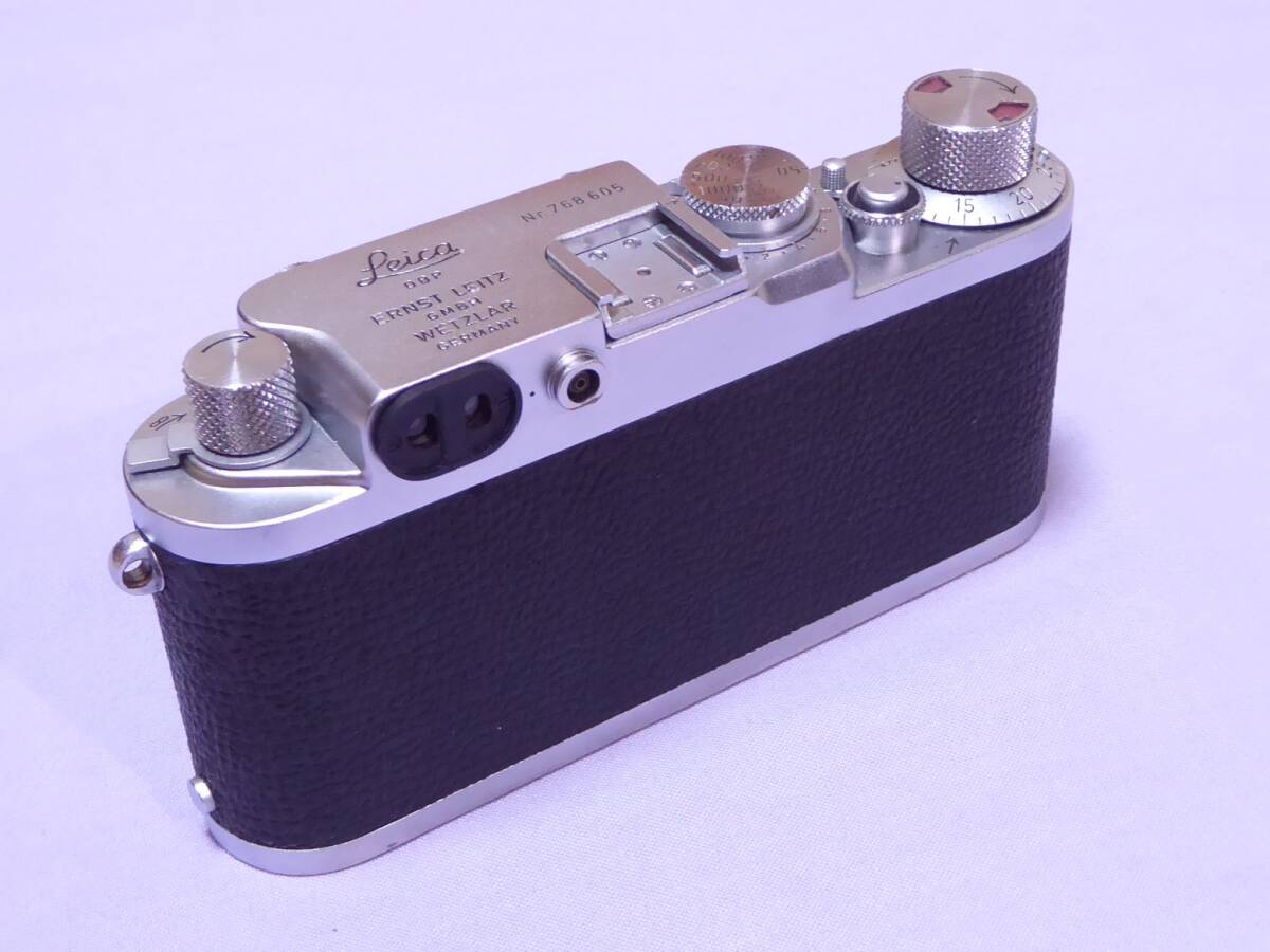 LEICA IIIf Body Camera Overhauled Shutter Curtain Half Mirror Replaced [j1219734607]
