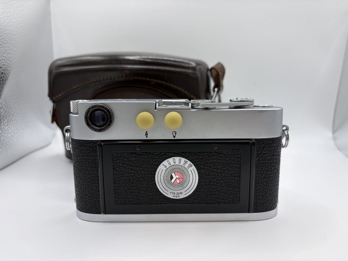 Leica M3 Rangefinder Camera Body Silver Chrome [s1219937614]