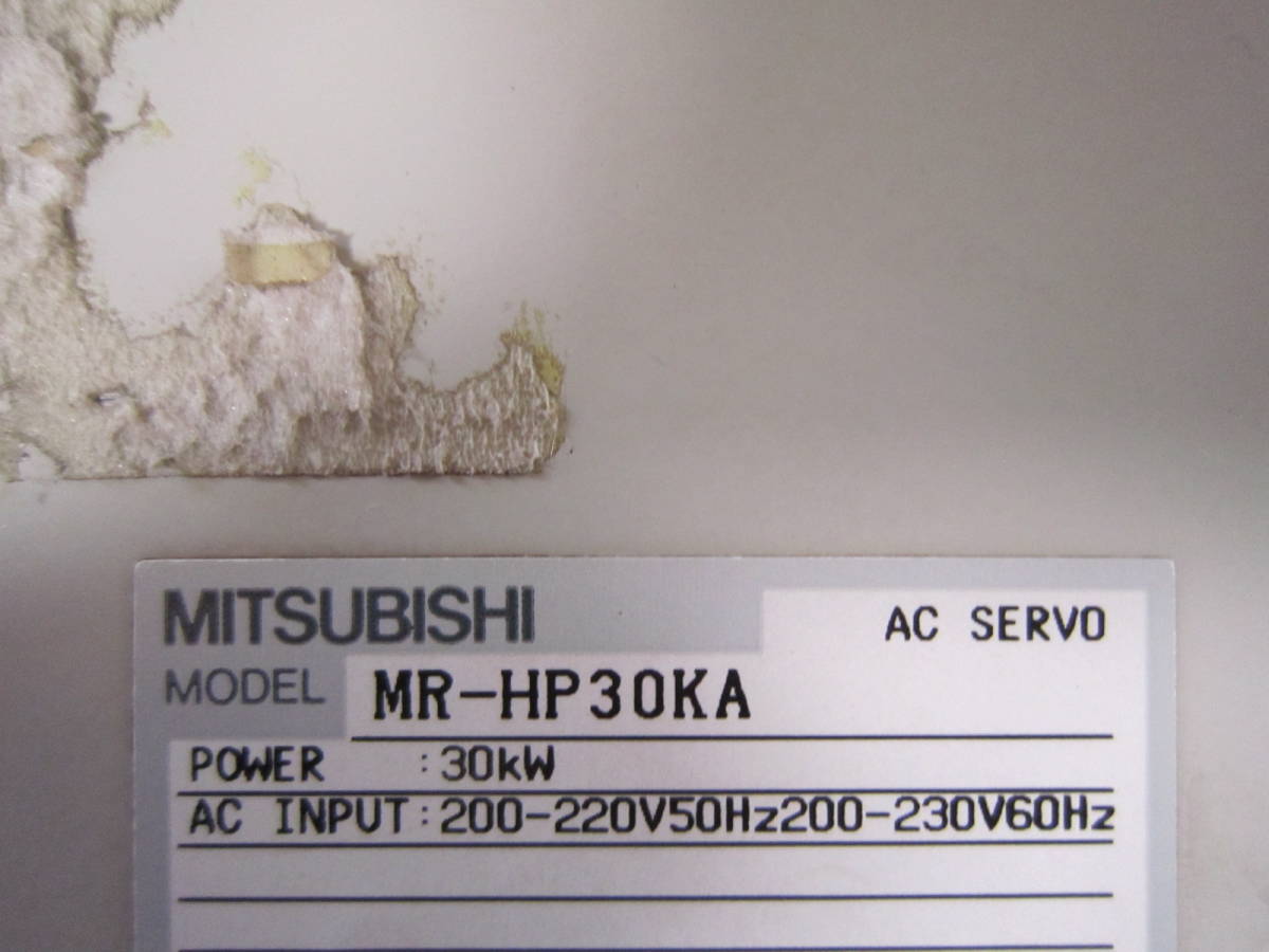 Mitsubishi MELSERVO MR-HP30KA AC Servo [n1220025579]
