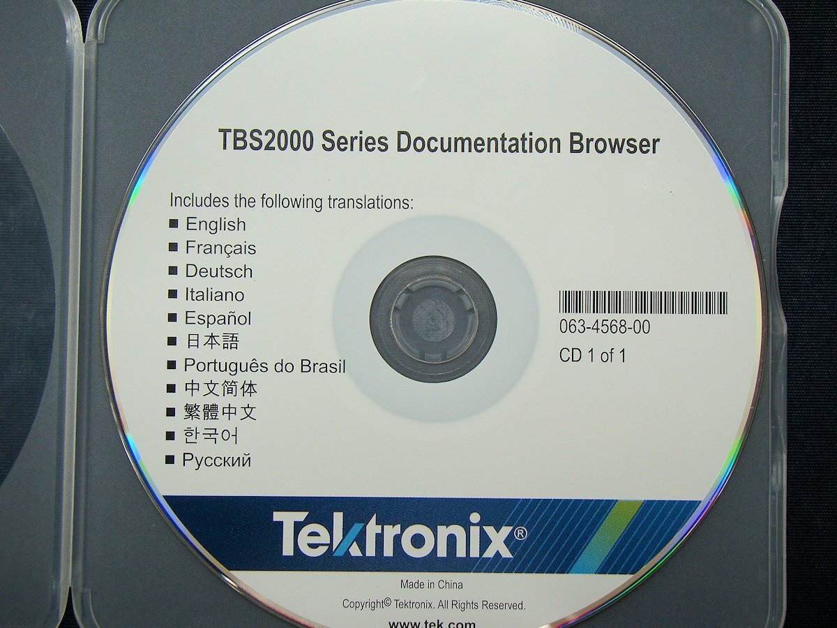 Tektronix TBS2102 Digital Oscilloscope 100MHz 1GS/s [v1220162413]