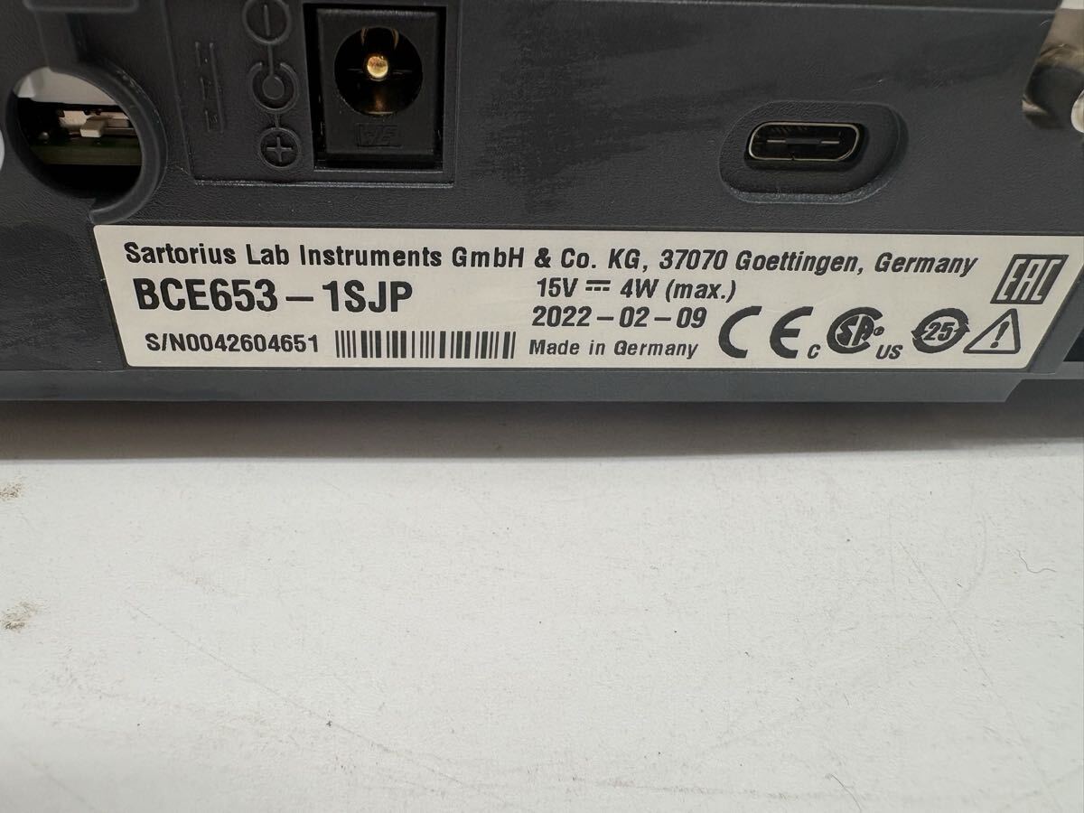 Sartorius BCE653-1SJP Electronic Balance Scale [1220172463]