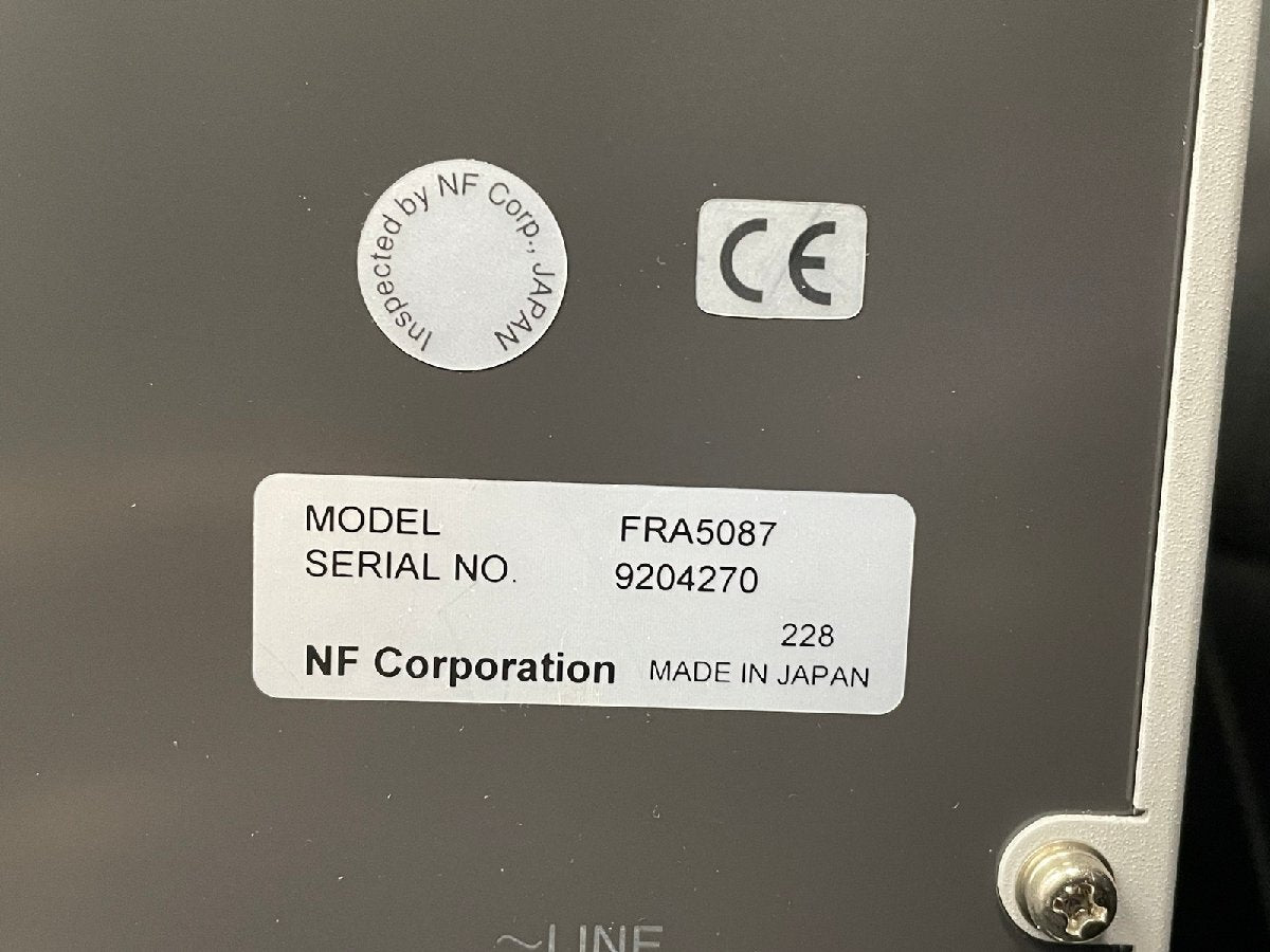 NF FRA5087 Frequency Response Analyzer [d1220192461]