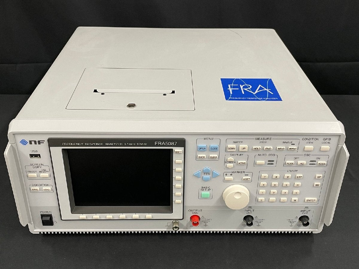 NF FRA5087 Frequency Response Analyzer [d1220192461]