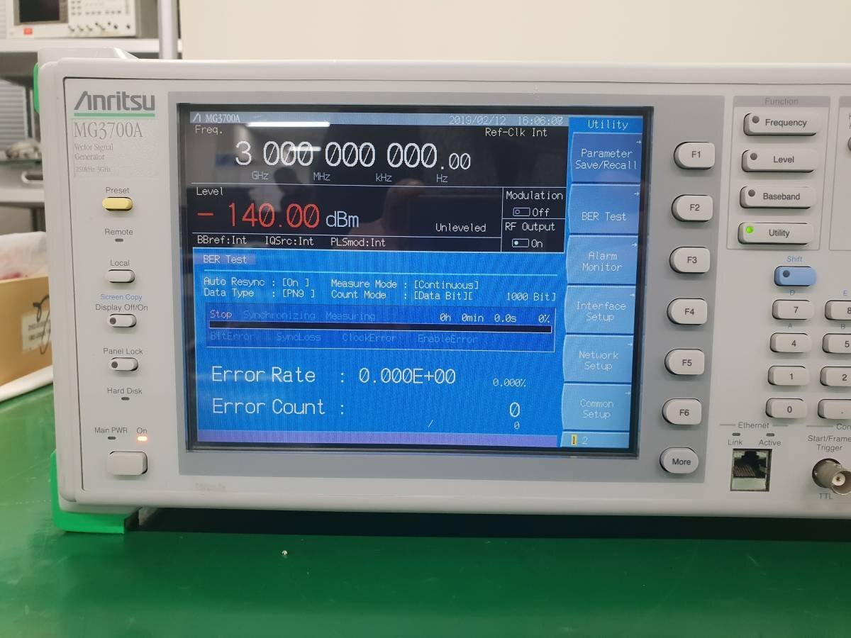 Anritsu MG3700A Vector Signal Generator 3GHz (for parts or not working) [d1220194311]