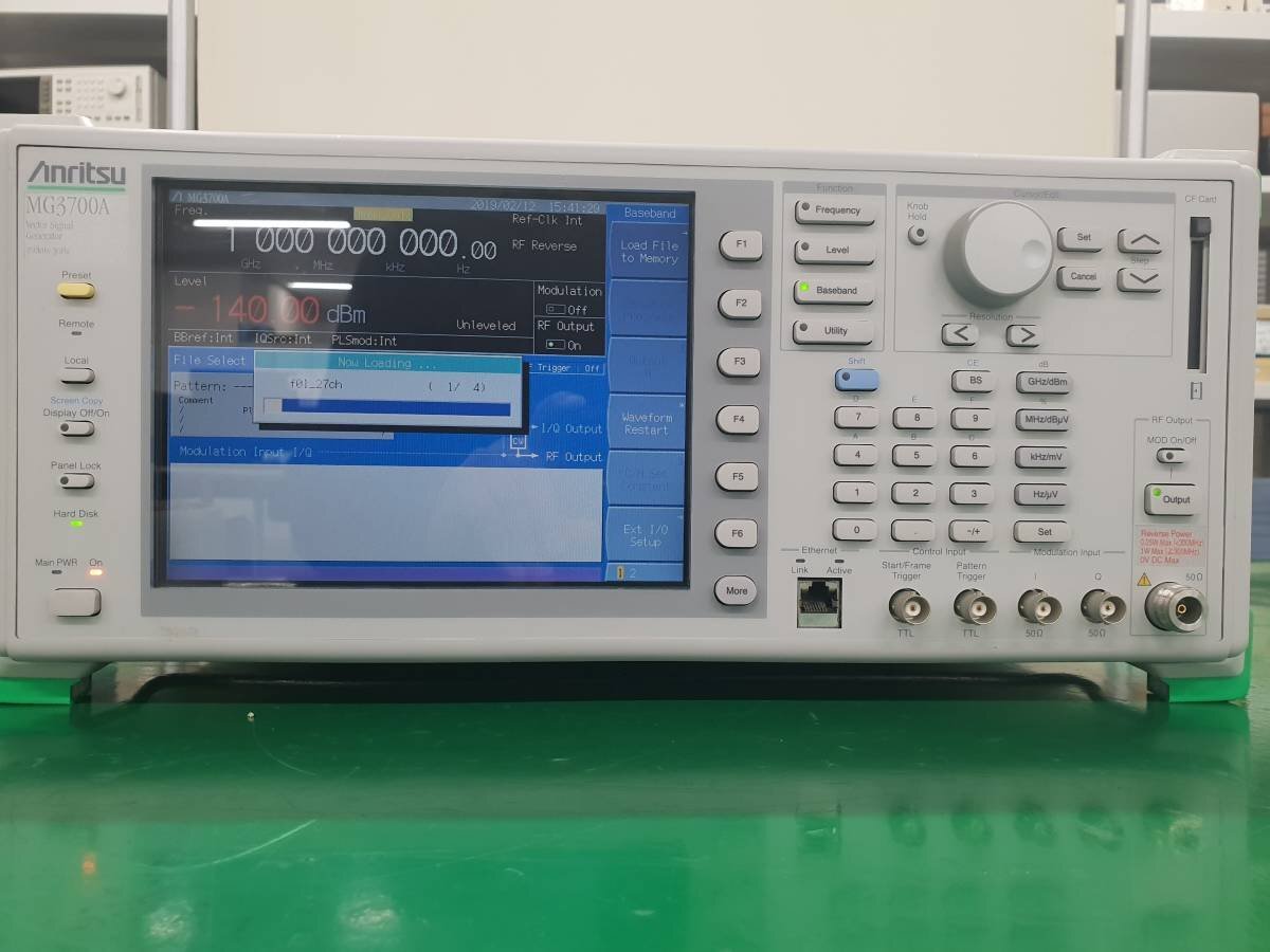 Anritsu MG3700A Vector Signal Generator 3GHz (for parts or not working) [d1220194311]