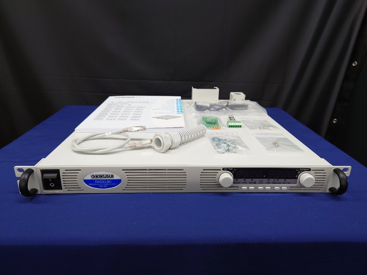 KIKUSUI PAG30-80 REGULATED DC POWER SUPPLY 0-30V 80A [q1220209998]