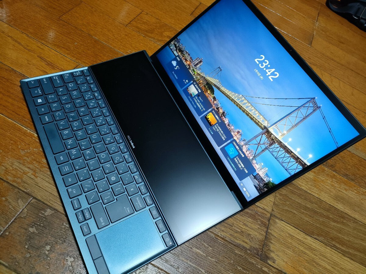 ASUS Zenbook Duo 14 Core i7-1165G7 Laptop NVIDIA GeForce MX450 16GB RAM 1TB SSD Dual Display [p1220235592]