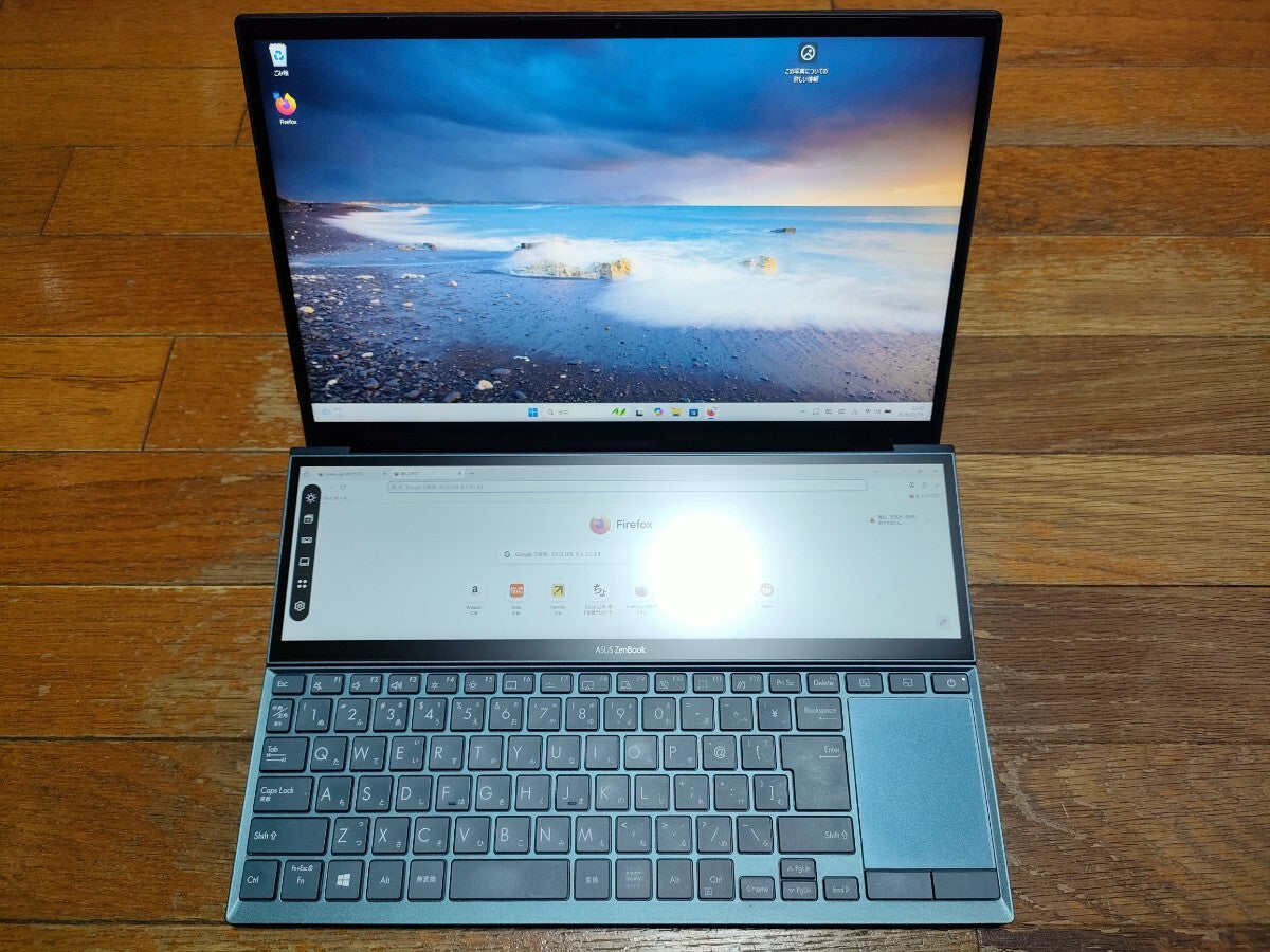 ASUS Zenbook Duo 14 Core i7-1165G7 Laptop NVIDIA GeForce MX450 16GB RAM 1TB SSD Dual Display [p1220235592]