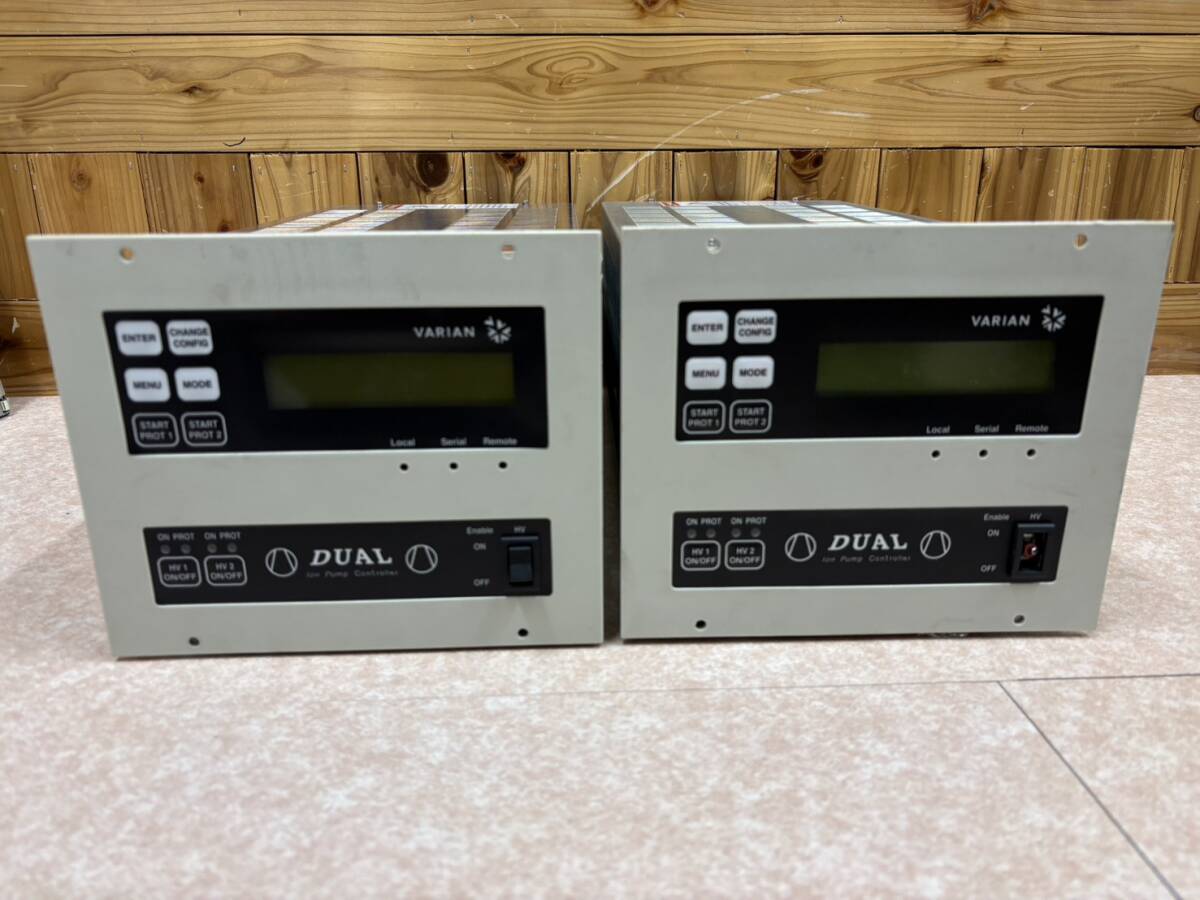 Agilent VARIAN 9297005 Dual Ion Pump Controller 2 Units (as-is) [d1220278960]