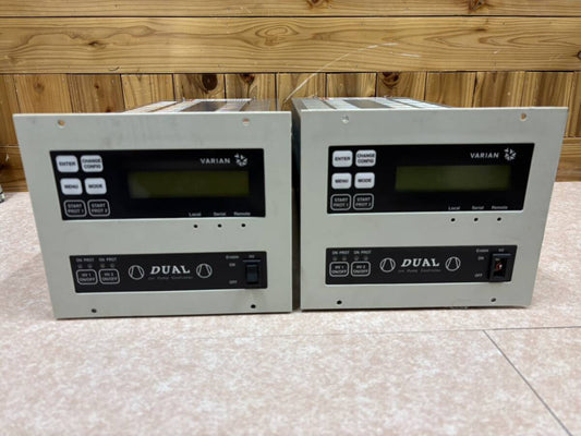 Agilent VARIAN 9297005 Dual Ion Pump Controller 2 Units (as-is) [d1220278960]
