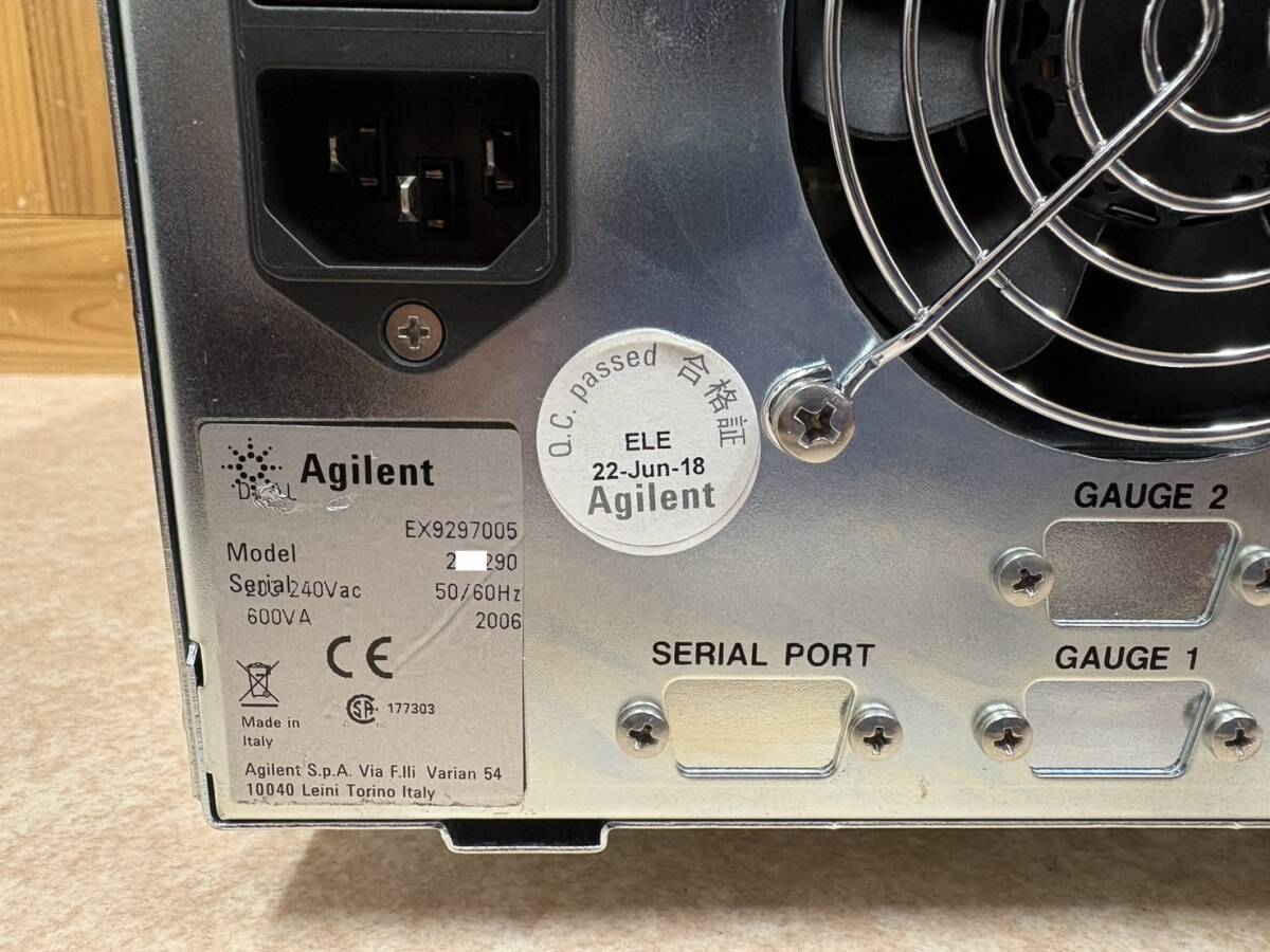 Agilent VARIAN 9297005 Dual Ion Pump Controller 2 Units (as-is) [d1220278960]
