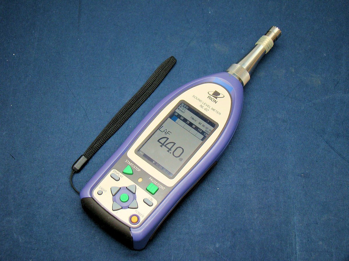 RION NL-62 Precision Sound Level Meter Real Time Analysis Program [f1220289310]