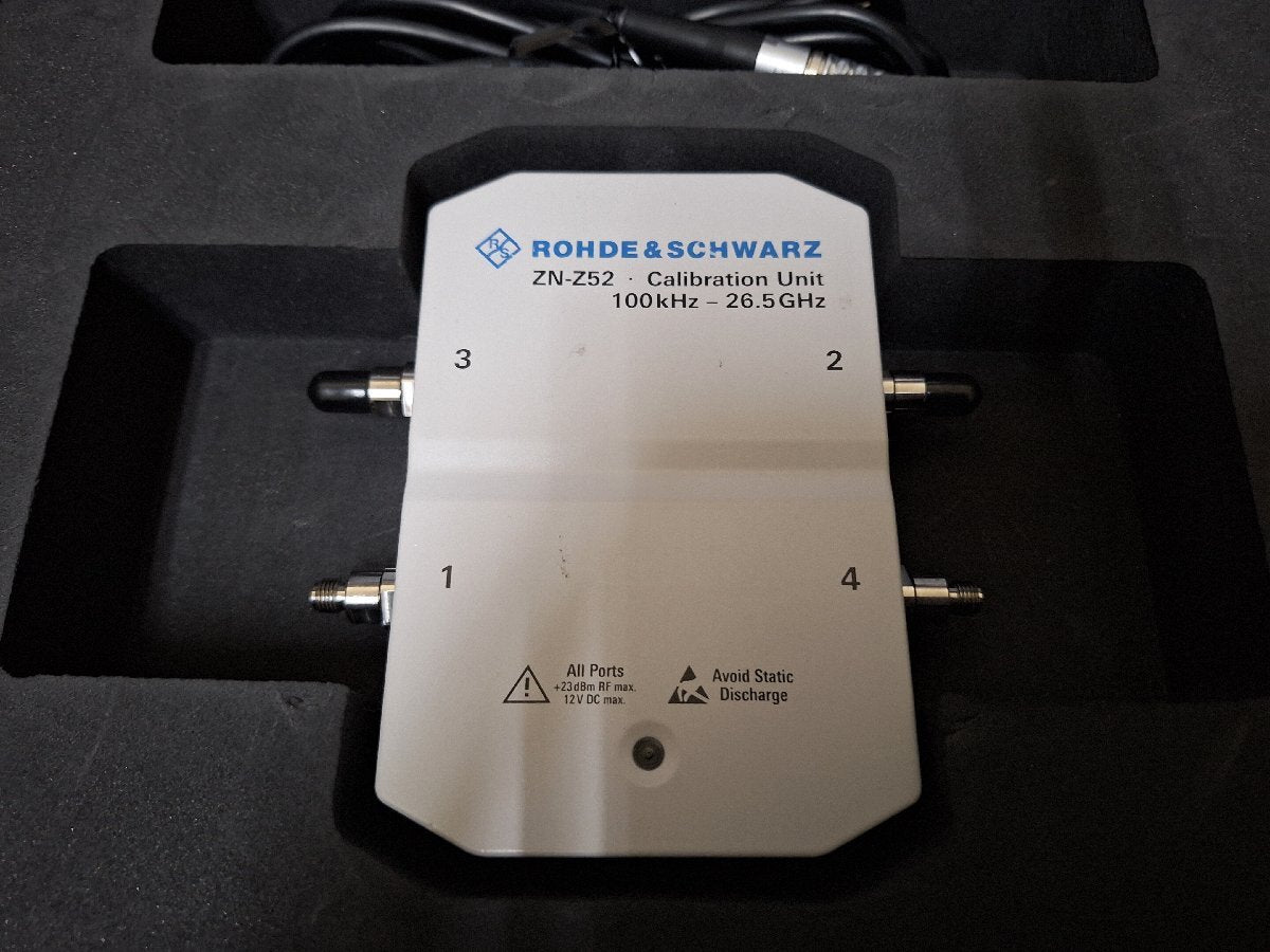 NBC R&S ZN-Z52 Calibration Unit VNA Calibration Unit 26.5GHz 4-port [l1220296689]