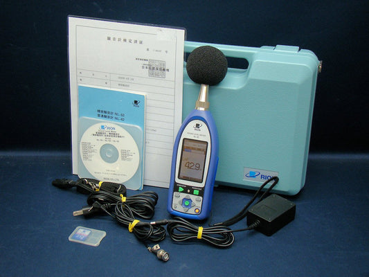 RION NL-52 Precision Sound Level Meter NX-42EX Expansion Function [s1220316348]