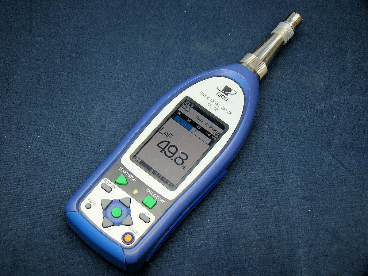 RION NL-52 Precision Sound Level Meter NX-42EX Expansion Function [s1220316348]