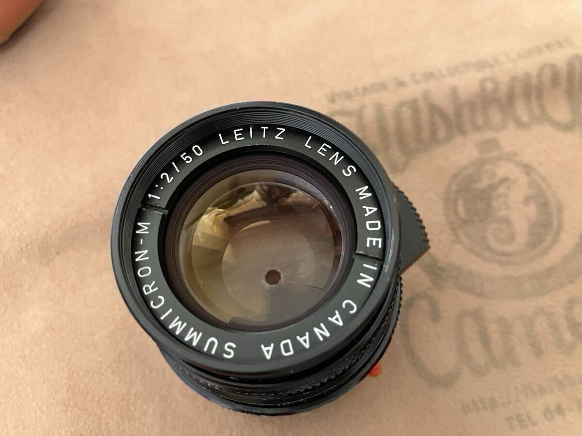 Leica Summicron 50mm 3rd Serial Number 3100000 Lens M Mount [h1220363423]