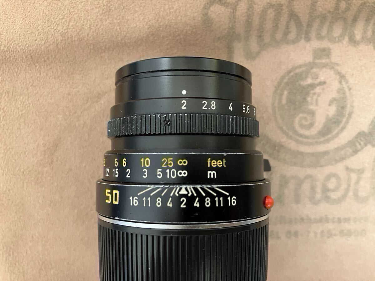 Leica Summicron 50mm 3rd Serial Number 3100000 Lens M Mount [h1220363423]