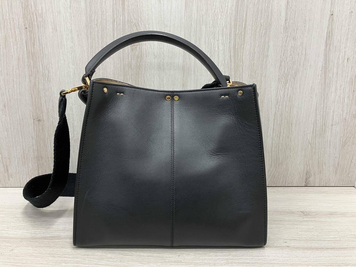 Fendi Peekaboo X-Light Medium Shoulder Bag Black [r1220606640]