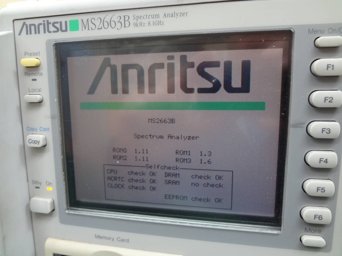 Anritsu MS2663B Spectrum Analyzer [f1220931552]