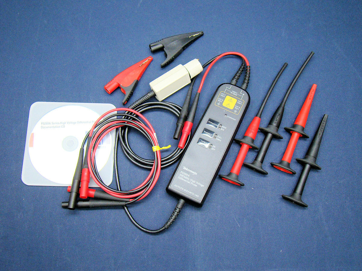 Tektronix P5205A High Voltage Differential Probe 100MHz 1300V [f1221023755]