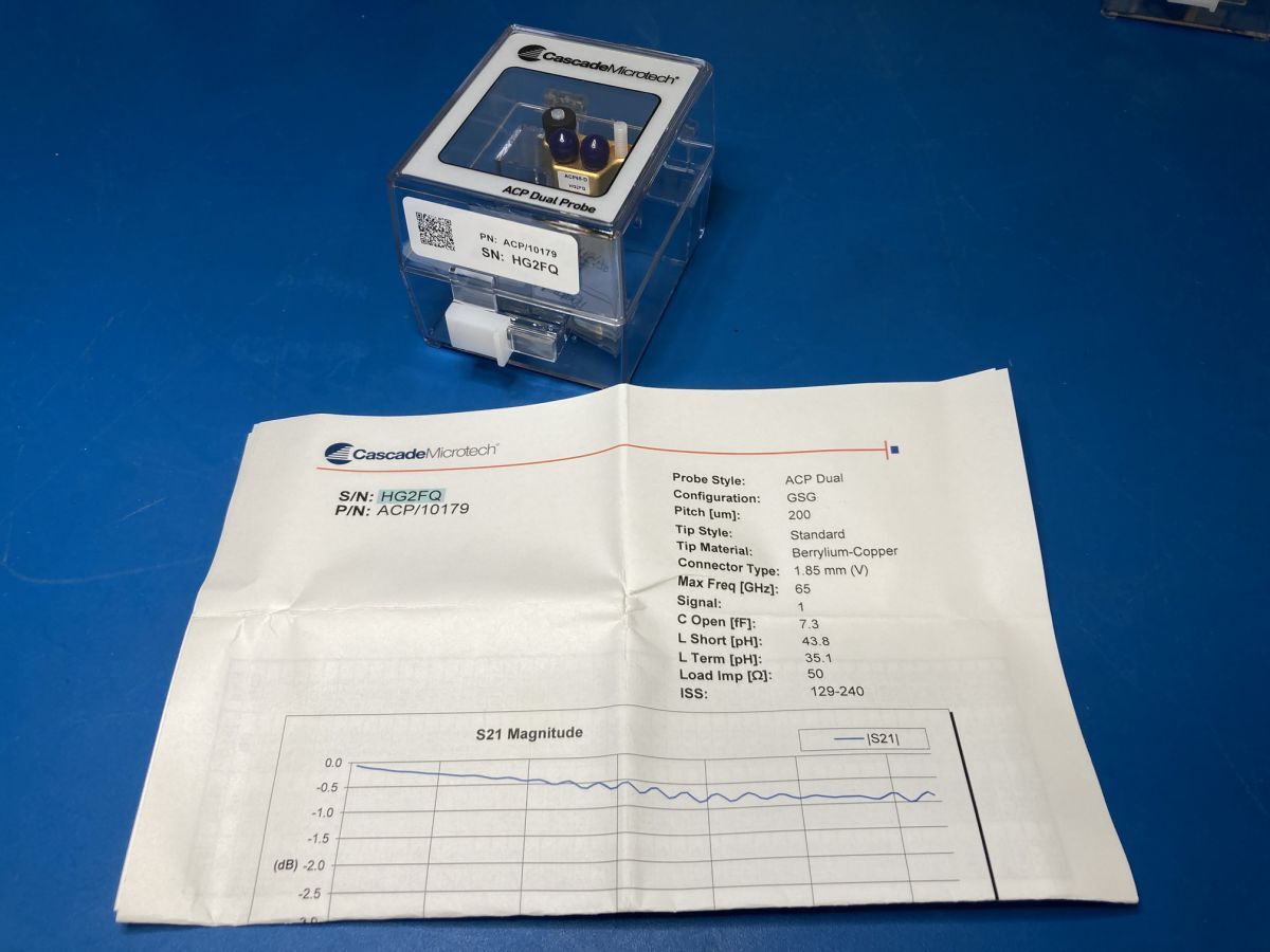 Cascade Microtech ACP/10179 Dual Air Coplanar Probe 65GHz 200um Pitch [m1221460015]