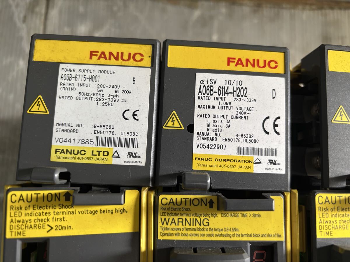 FANUC ff1076 Servo Amplifier (as-is) [r1221514558]