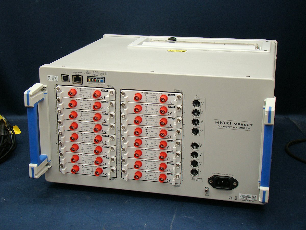 Hioki MR8827 Memory HiCorder with 8966 Analog Unit [1221567618]