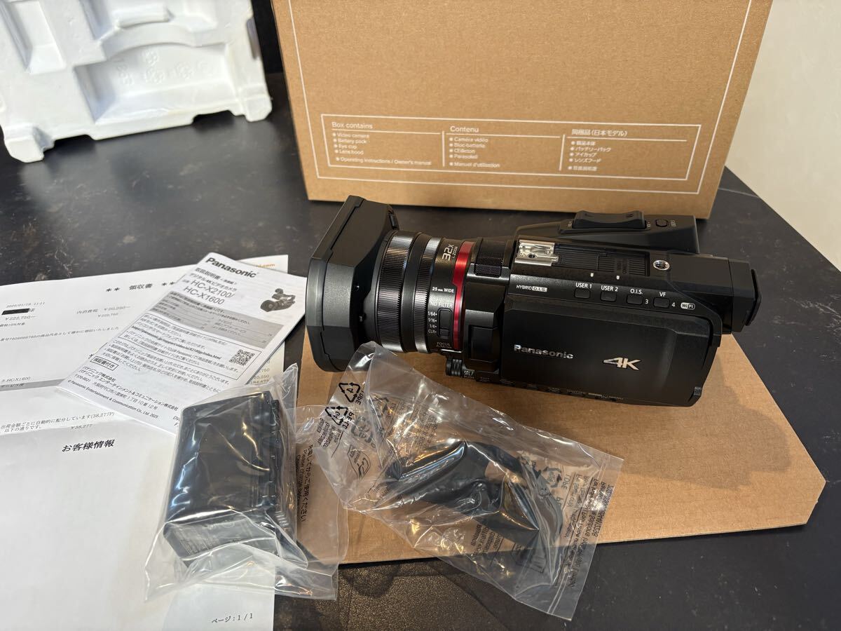 Panasonic HC-X1600 4K Professional Video Camera [d1221661390]