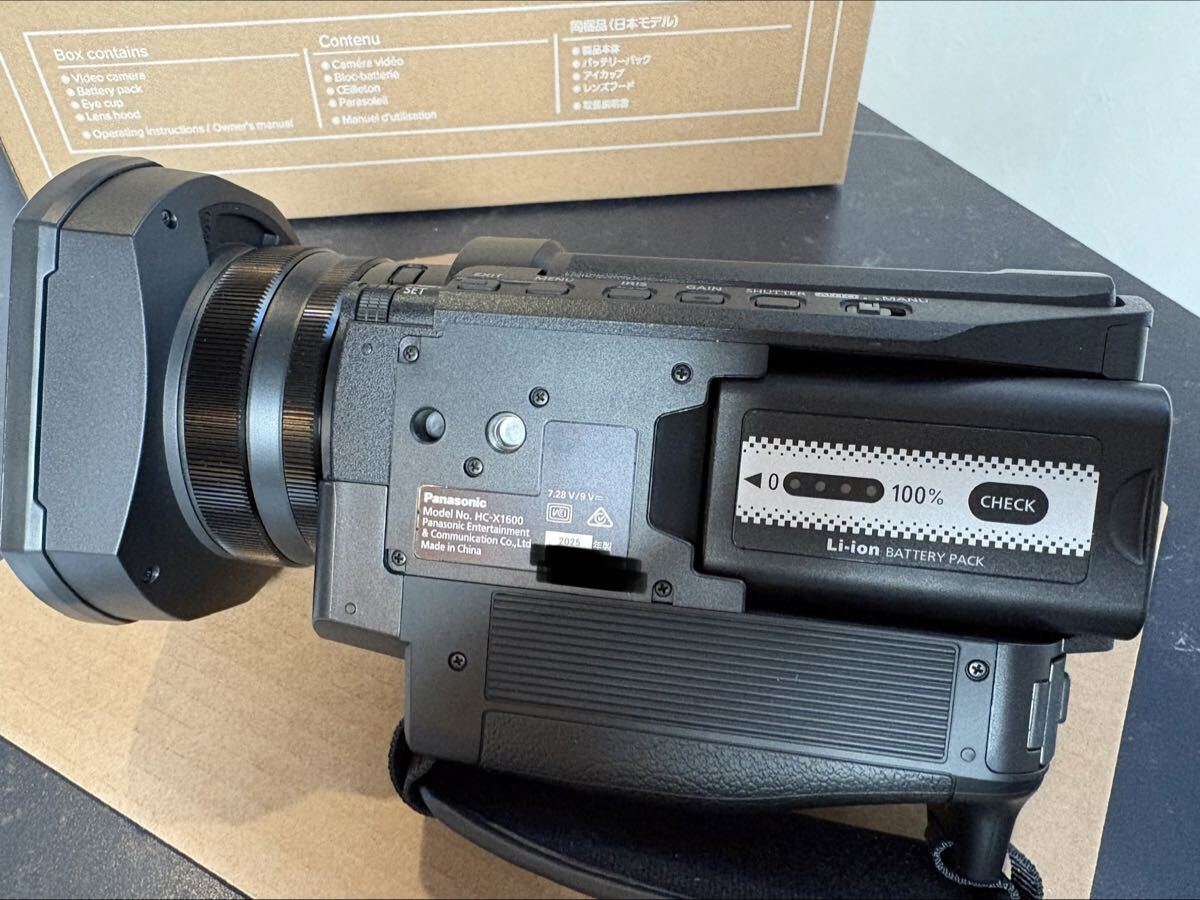 Panasonic HC-X1600 4K Professional Video Camera [d1221661390]