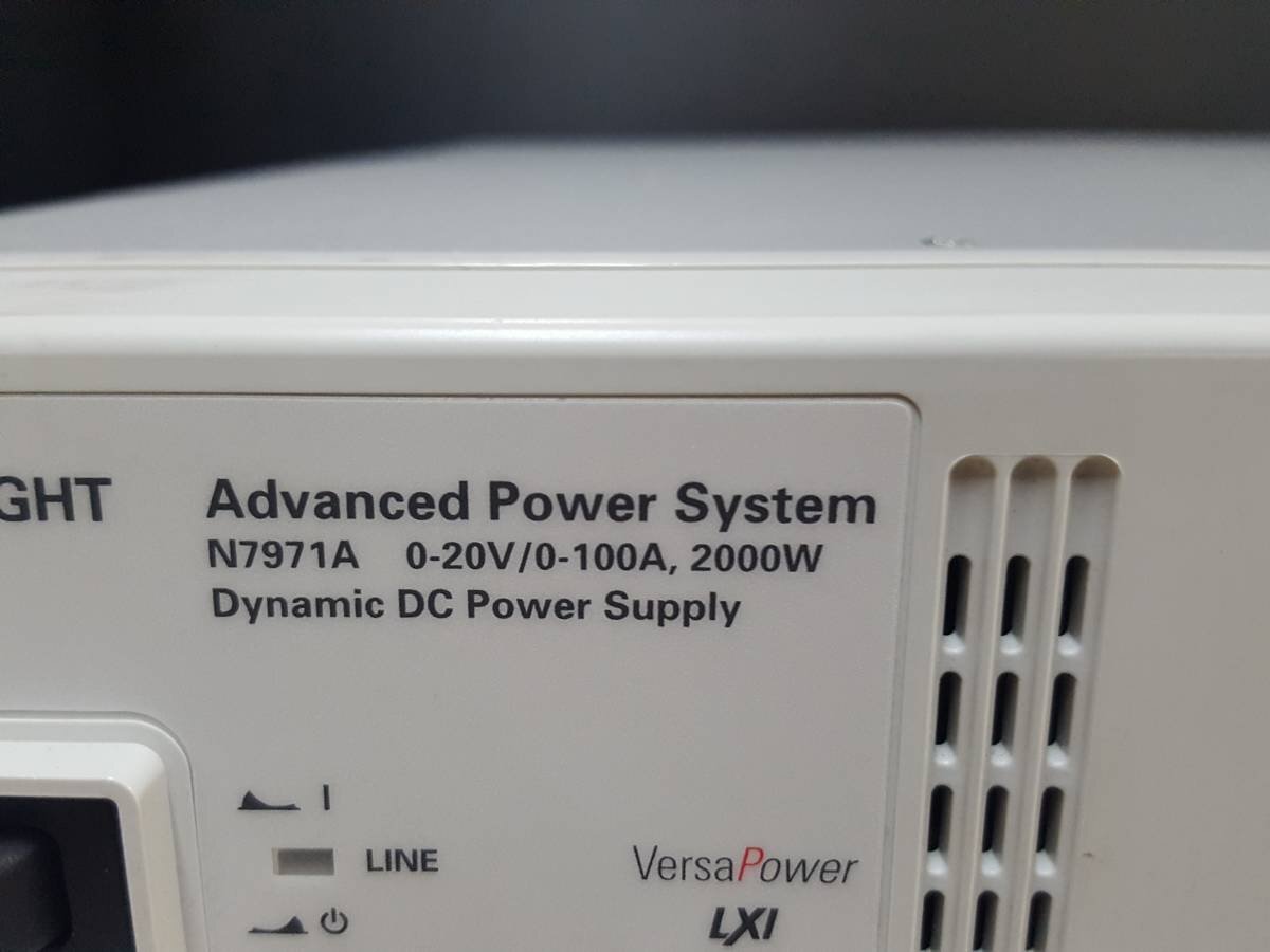 Keysight N7971A Advanced Power System Dynamic DC Power Supply 20V 100A 2000W [u1221820162]