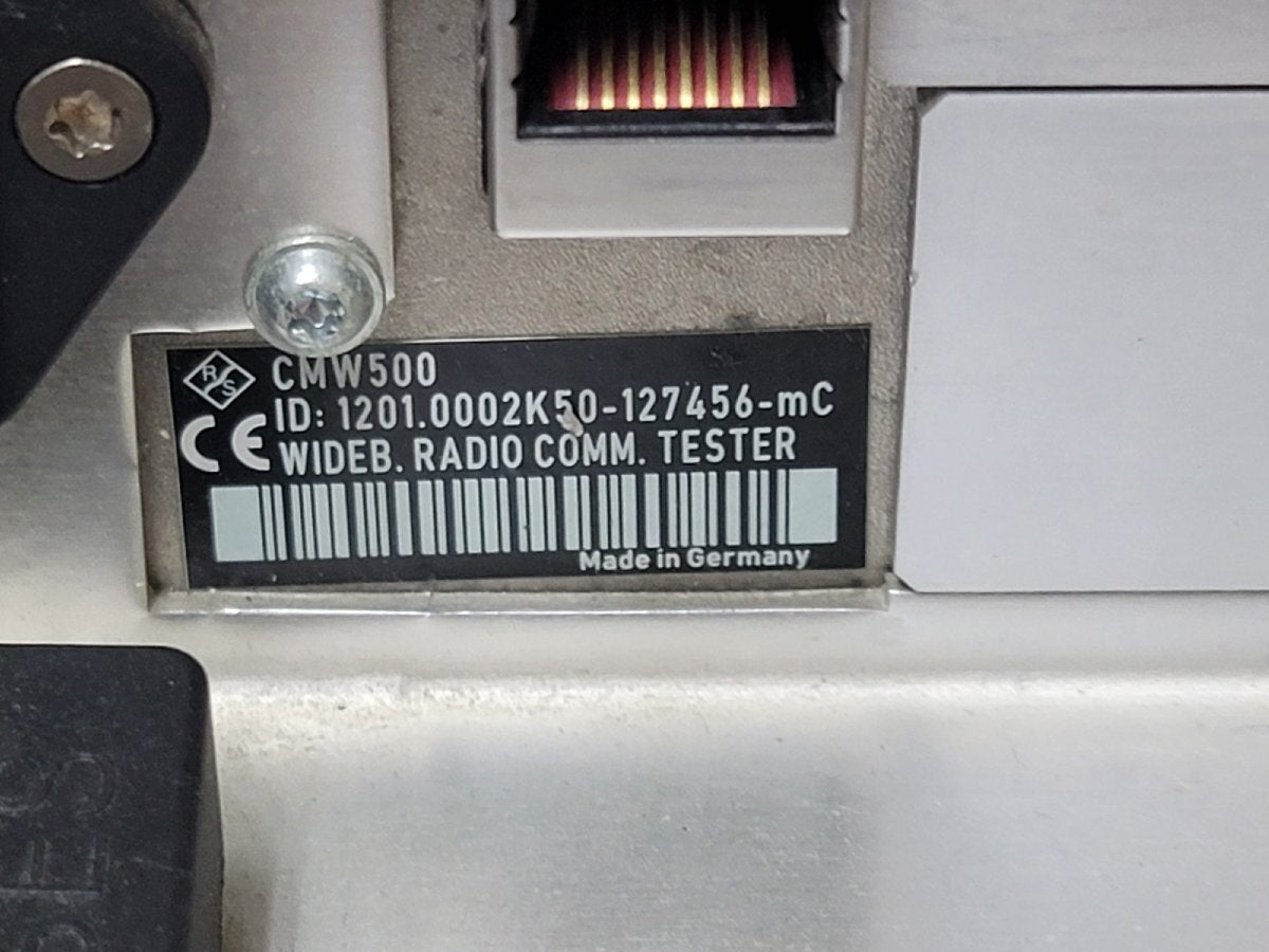 Rohde & Schwarz CMW500 Wideband Radio Communication Tester [u1221826818]