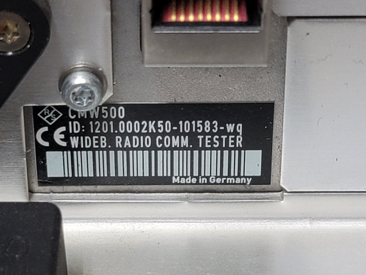 Rohde & Schwarz CMW500 Wideband Radio Communication Tester [v1221831818]