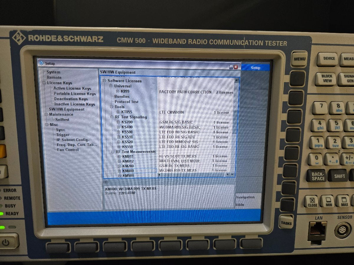 Rohde & Schwarz CMW500 Wideband Radio Communication Tester [f1223088431]