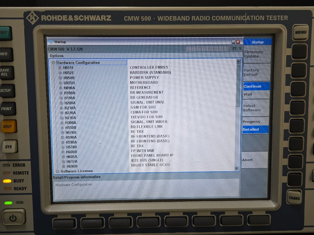 Rohde & Schwarz CMW500 Wideband Radio Communication Tester [f1223088431]