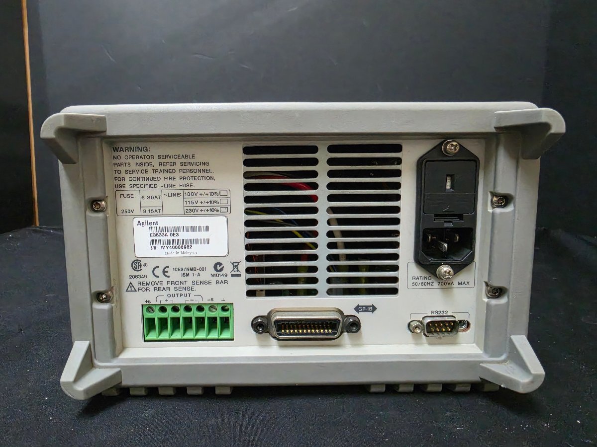 Agilent E3633A DC Power Supply 200W 0-8V 20A 0-20V 10A [o1223103694]