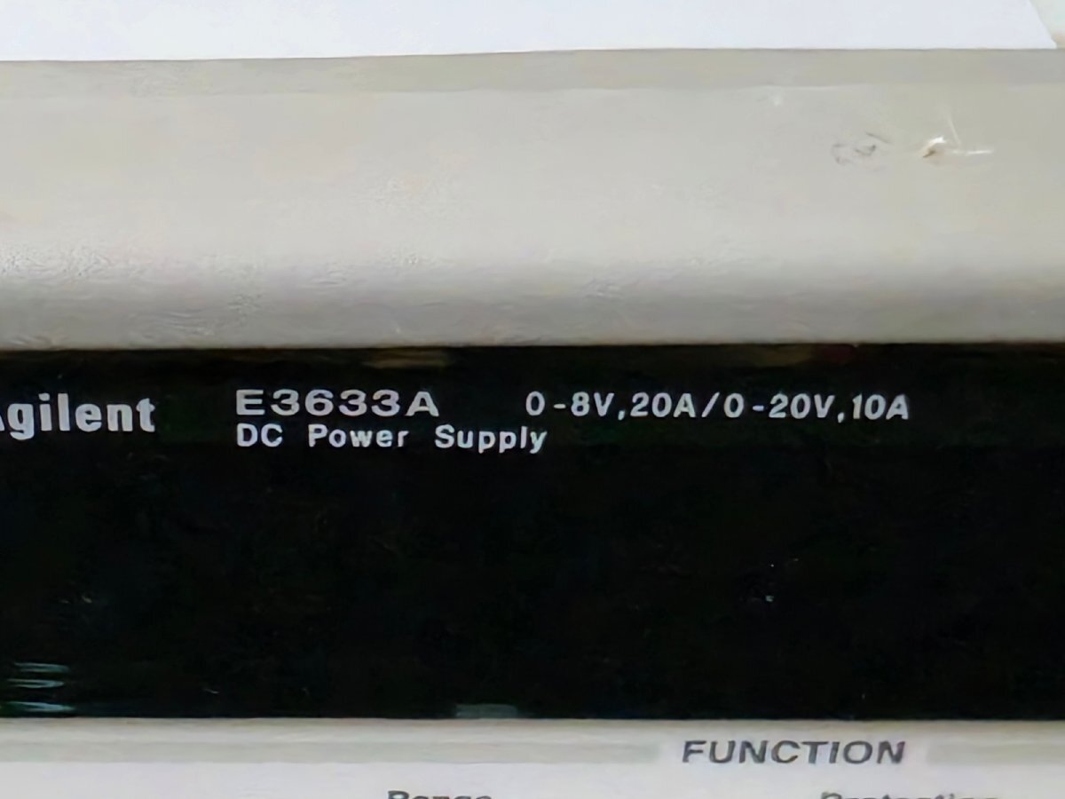 Agilent E3633A DC Power Supply 200W 0-8V 20A 0-20V 10A [o1223103694]