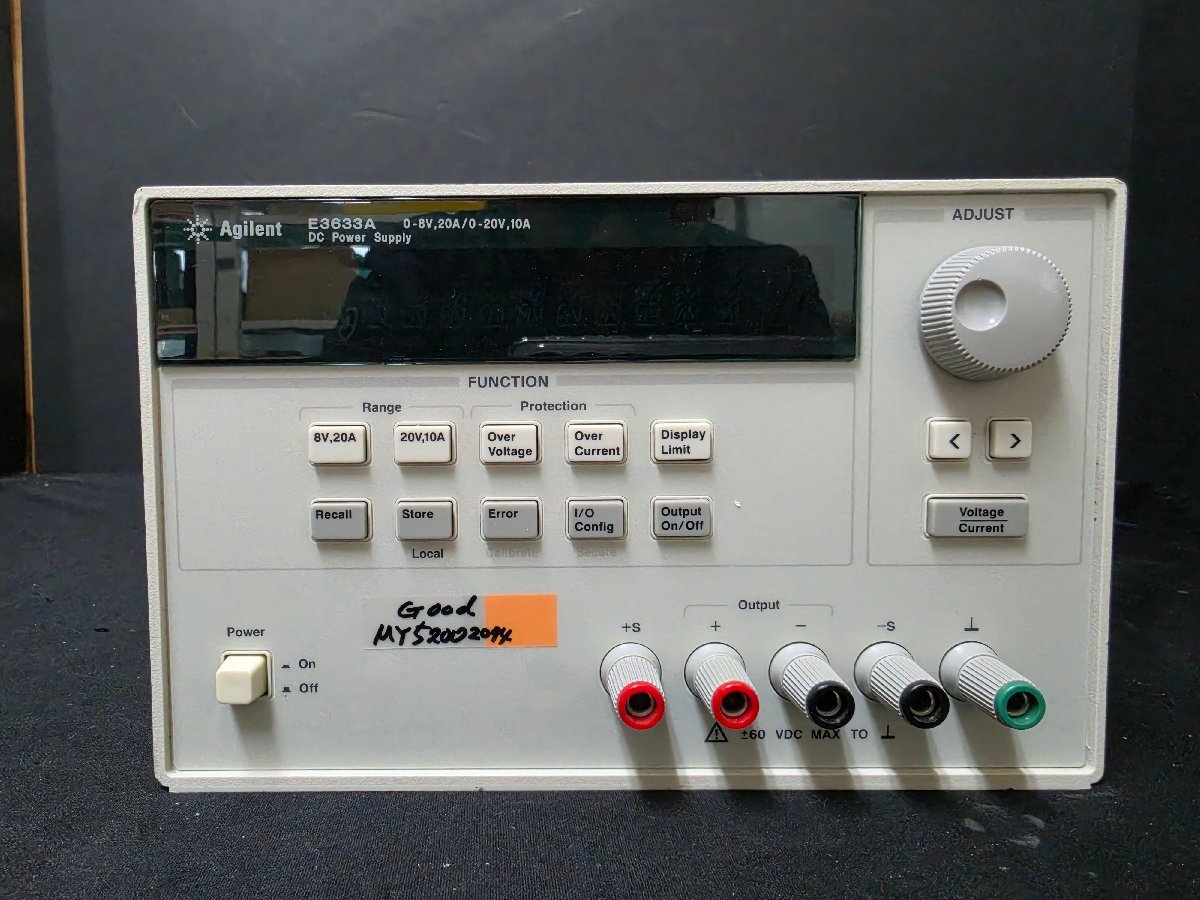 Agilent E3633A DC Power Supply 200W 0-8V 20A 0-20V 10A [q1223112269]