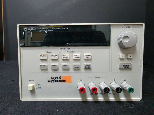 Agilent E3633A DC Power Supply 200W 0-8V 20A 0-20V 10A [q1223112269]