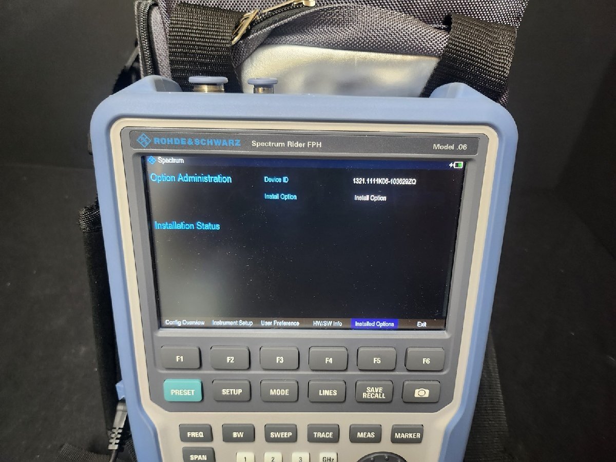 Rohde & Schwarz FPH Spectrum Rider Handheld Spectrum Analyzer 5kHz-2GHz [o1223388761]